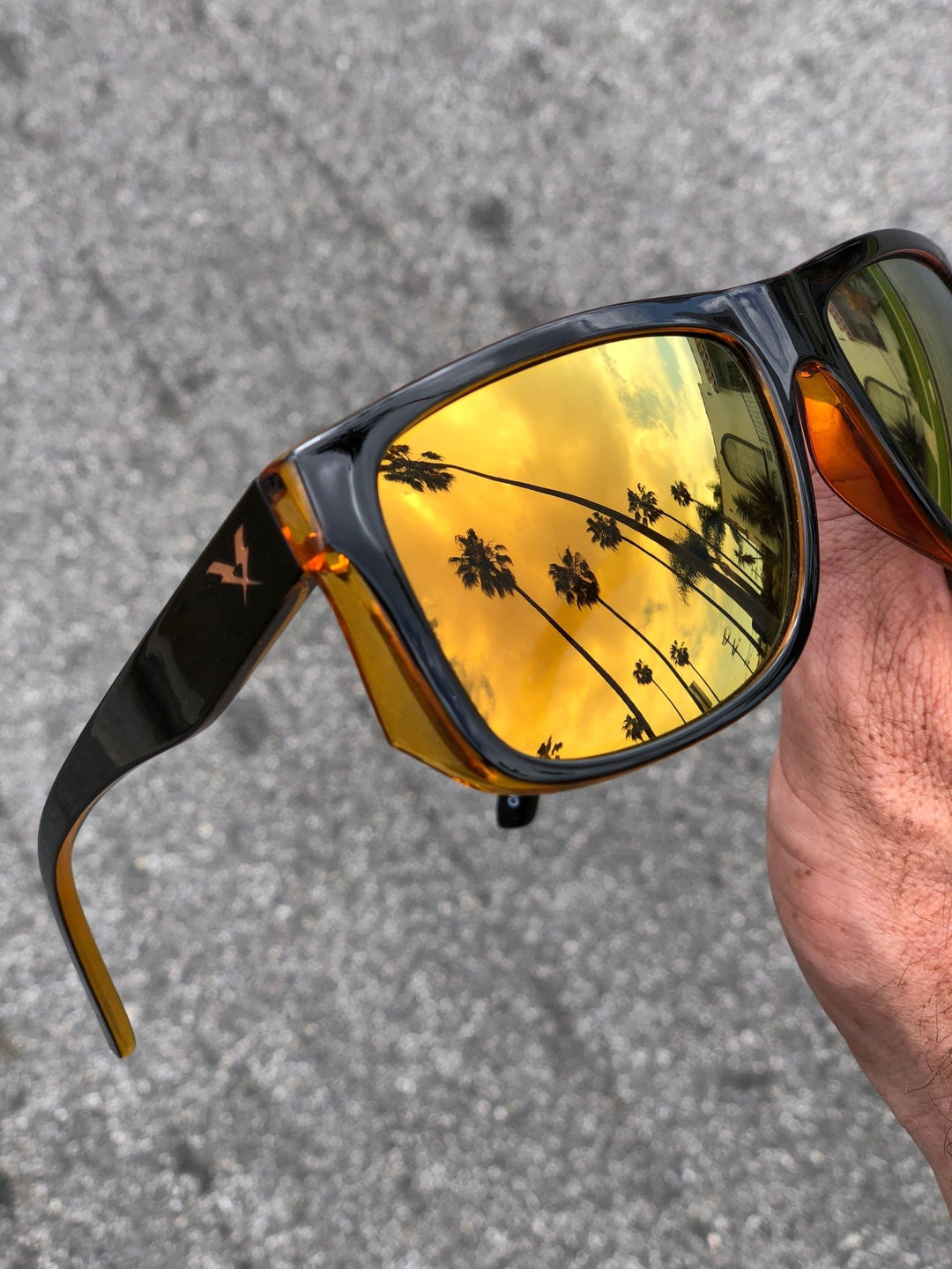 【AAKE】[UNISEX] COLORY GOLDEN PT A Phase Z87 Sunset Gold Polarized