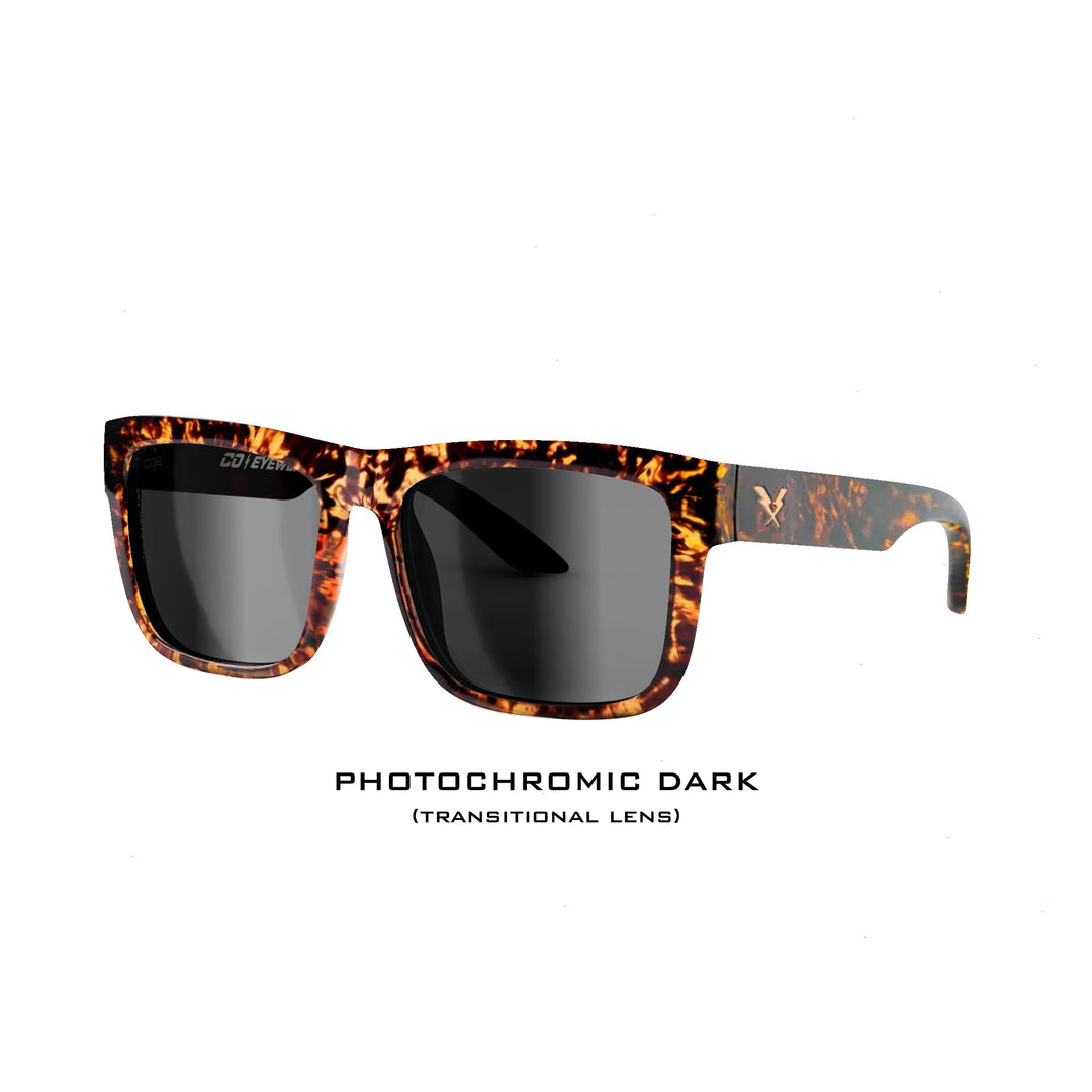 Co Eyewear safety sunglasses | Drifter Z87 Tortoise | Photochromic