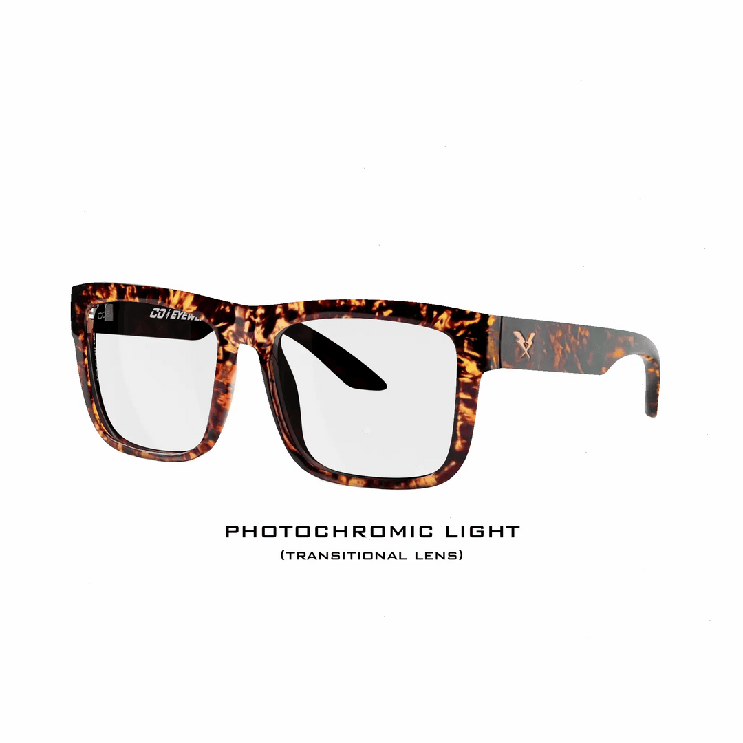 Co Eyewear safety sunglasses | Drifter Z87 Tortoise | Photochromic Co Eyewear safety sunglasses | Drifter Z87 Tortoise | Photochromic