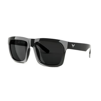 Hard Money Z87 Gloss Black XL series Rx Lenses - Co Eyewear