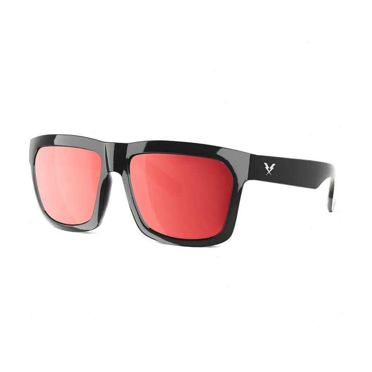 Hard Money Z87 Gloss Black XL series Rx Lenses - Co Eyewear