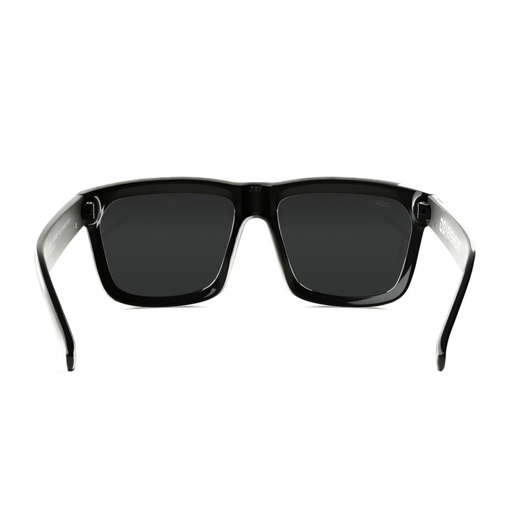 Hard Money Z87 Gloss Black XL series Rx Lenses - Co Eyewear