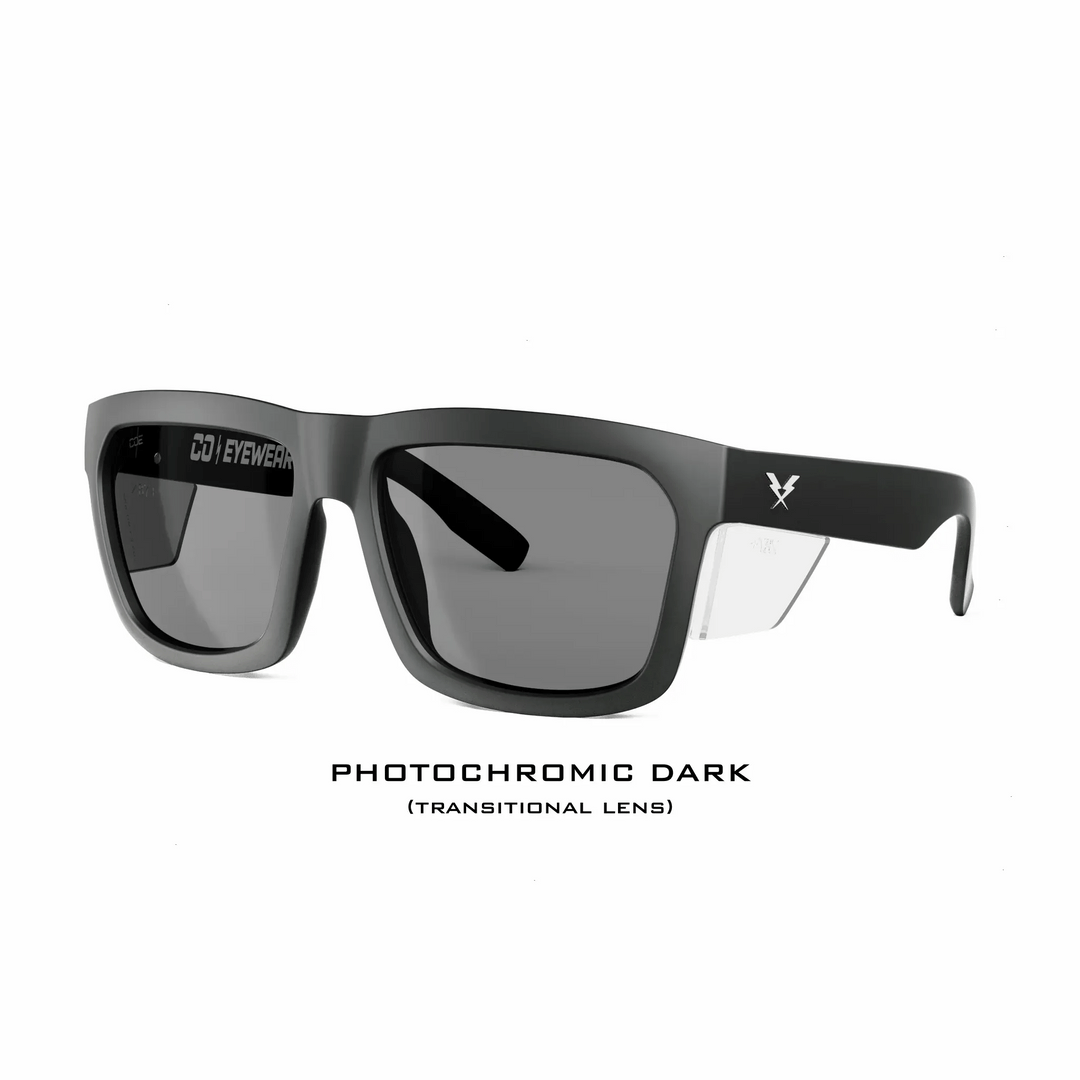 グレイジーボーイ Hard Money Z87+ Photochromic Safety Glasses | COE