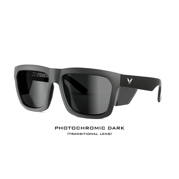 Hard Money Z87+ Matte Black Photochromic - Co Eyewear