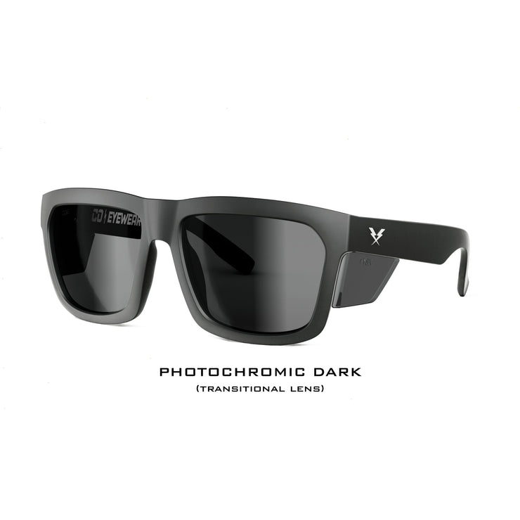 Hard Money Z87+ Matte Black Photochromic - Co Eyewear