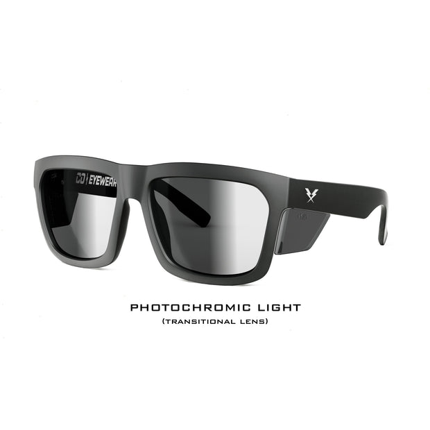 Hard Money Z87+ Matte Black Photochromic - Co Eyewear