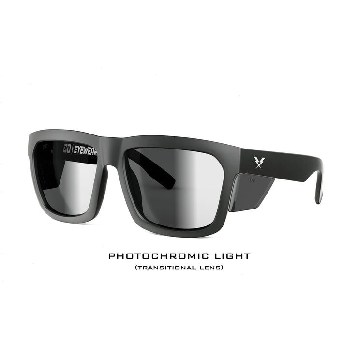 Hard Money Z87+ Matte Black Photochromic - Co Eyewear