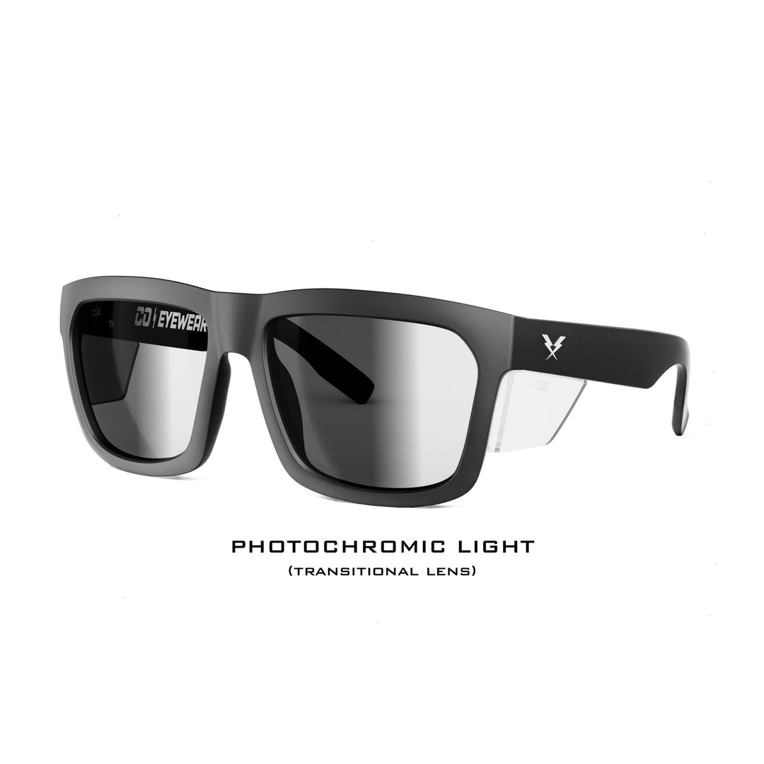 Hard Money Z87+ Photochromic Safety Glasses | Co Eyewear