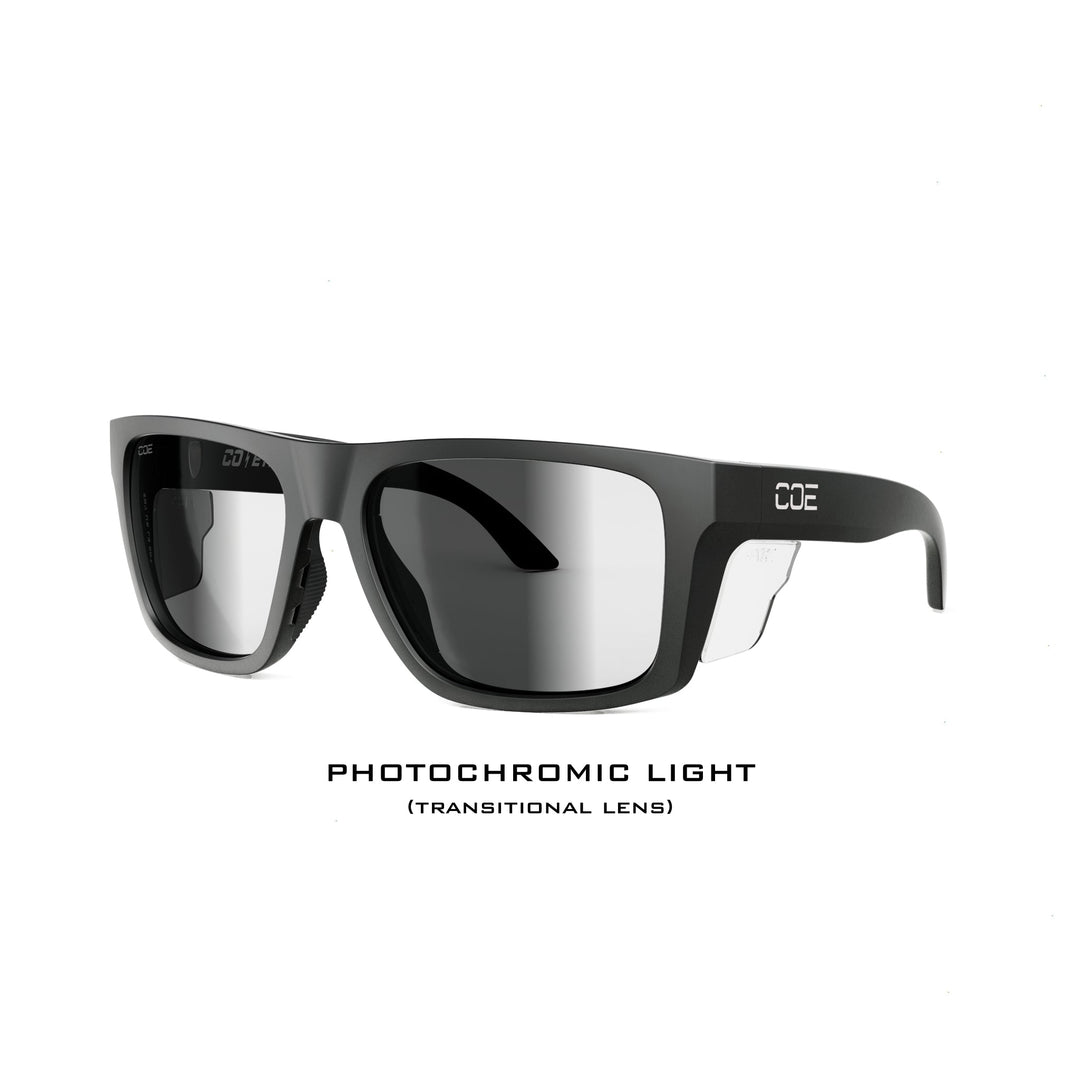 Mika Koga② Outrigger Z87+ Photochromic Safety Glasses | Co Eyewear