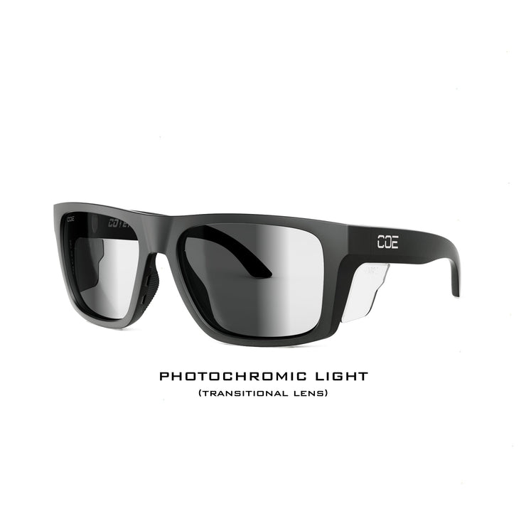 Outrigger Z87+ Matte Black Photochromic - Co Eyewear