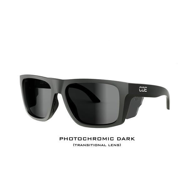Outrigger Z87+ Matte Black Photochromic - Co Eyewear