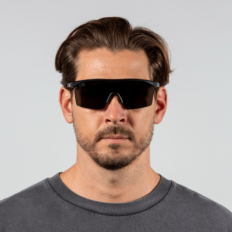 Surge matte Black Z87+ Photochromic Safety Glasses | Co Eyewear