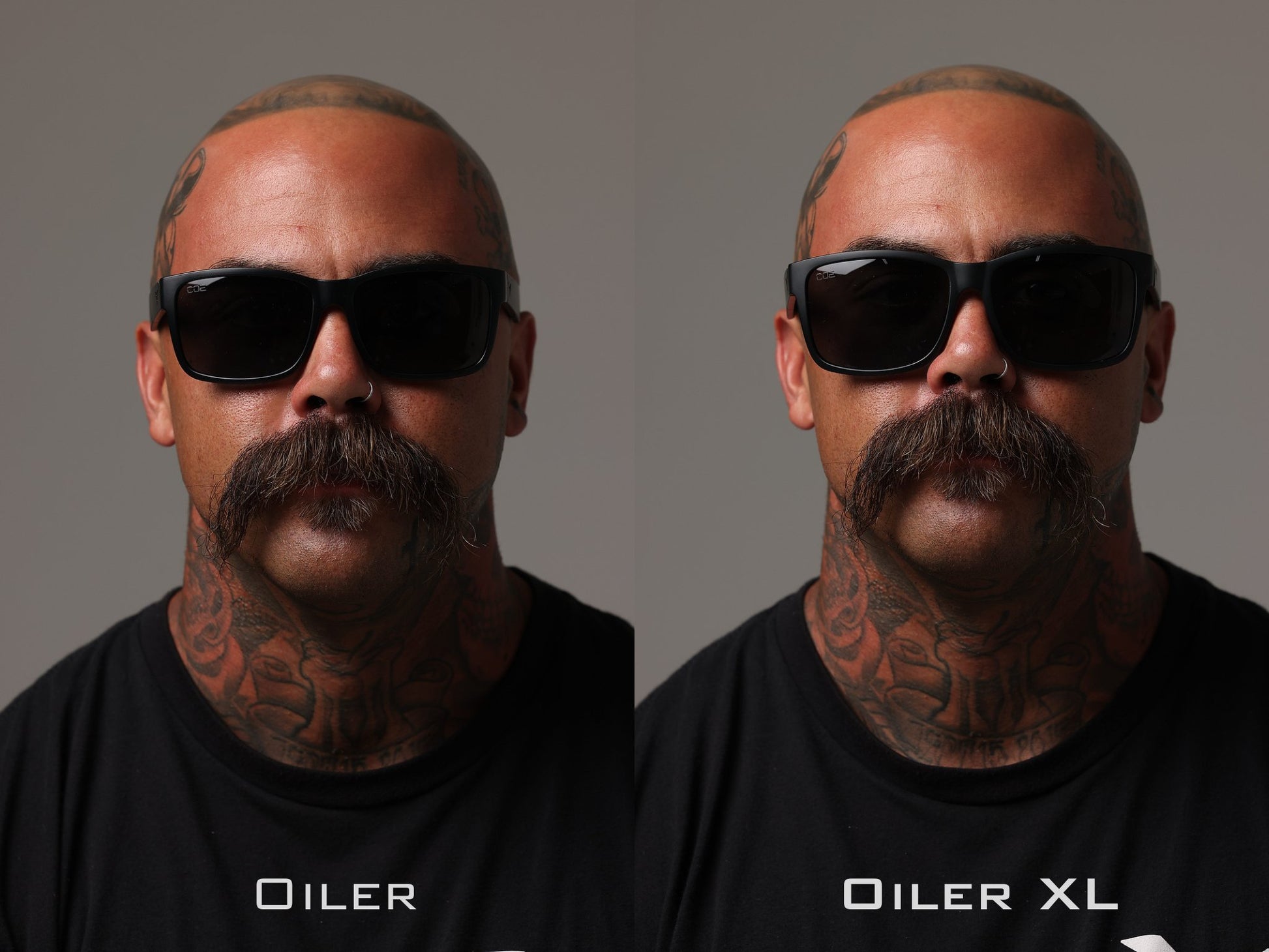 Oiler XL Z87 Matte Black Rx Lenses - Coeyewear